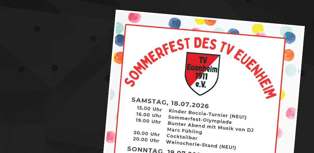 Sommerfest des TV Euenheim 2026